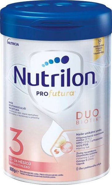 Nutrilon Profutura Duobiotik 3 batolecí mléko