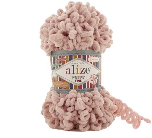ALIZE Puffy Fine 161 pudrová