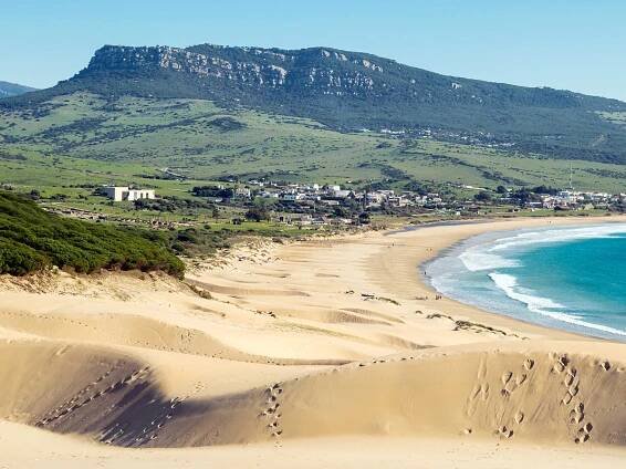 campervan hire in tarifa - beach