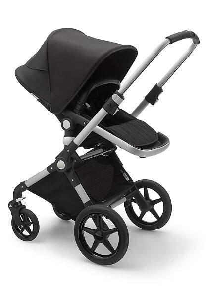 BUGABOO Kočárek kombinovaný Lynx complete Alu/Black-Black