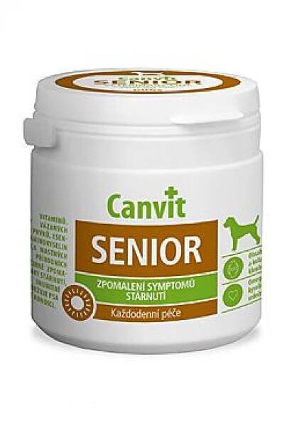 Canvit Senior pro psy ochucený 100g