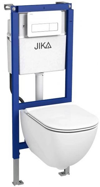 Jika Podomítkový WC systém MODUL pro závěsné klozety se samonos. ocelovým rámem