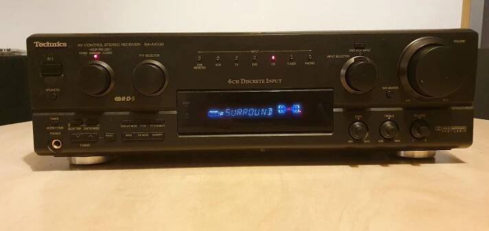 Technics SA-AX530 AV Control Stereo Receiver  - TV, audio, video