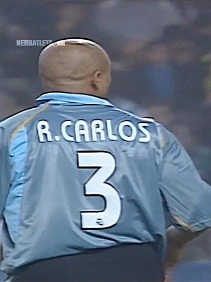 ROBERTO CARLOS REAL MADRID LEGEND