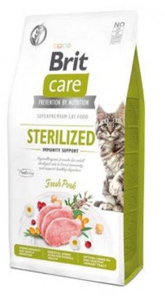 Brit Care Cat GF Sterilized Immunity Support 7kg