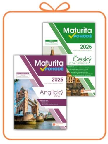 Balíček Maturita v pohodě - Český jazyk a literatura + Anglický jazyk 2025