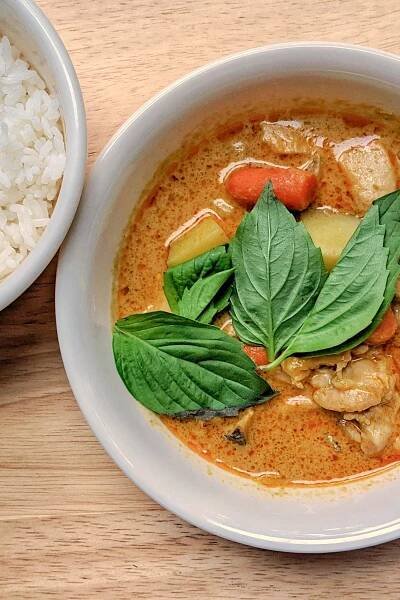 Shrimp Panang Curry 9