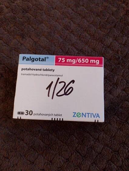 Palgotal 75mg/650mg- silný lék od bolesti