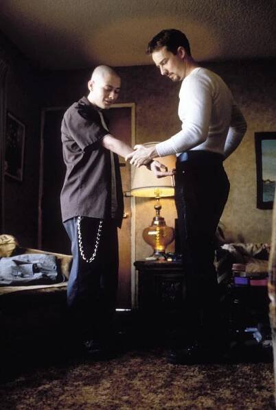 Kult hákového kříže - Z filmu - Edward Furlong, Edward Norton