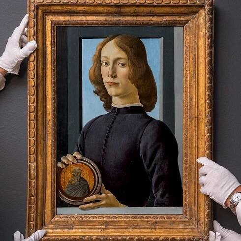 Sotheby's Auctions Botticelli 'Young Man' Painting for $92.2 Million