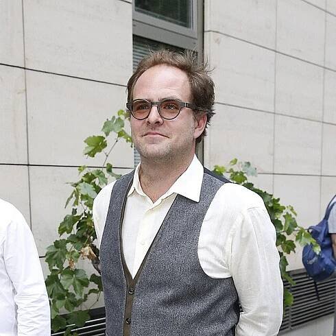 Ondřej Brousek na premiéře filmu Deníček moderního fotra (2021)