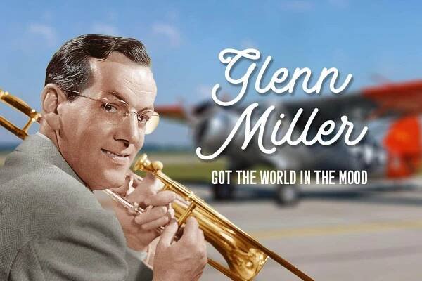 Glenn Miller and a plane