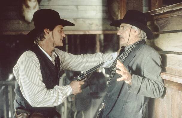 Muž z Virginie - Z filmu - Bill Pullman, Dennis Weaver