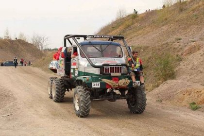 Závody Truck Trial se konaly o víkendu u Černuce.