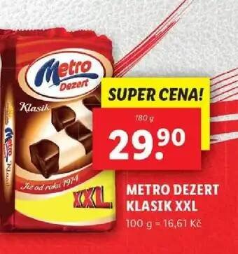 Lidl METRO DEZERT KLASIK XXL nabídka