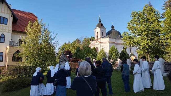 Farnost Dobrá Voda u Českých Budějovic - kostel Panny Marie Bolestné