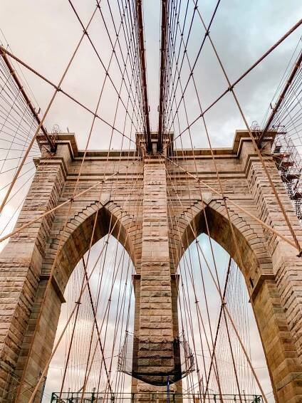 Brooklyn bridge in New York City