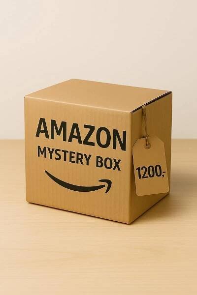 AMAZON MYSTERY BOX Malý – 5× hodnota (min. 1 200 Kč) - undefined