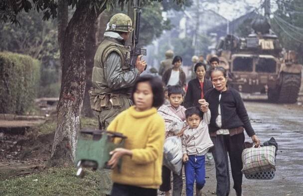 Jihovietnamští uprchlíci v Hue