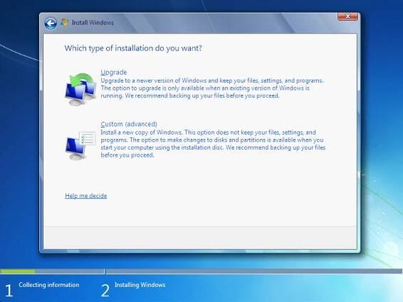 How To Install Windows 7
