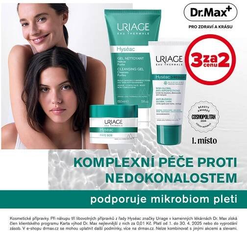 Akce Uriage Hyseac v Dr.Max!