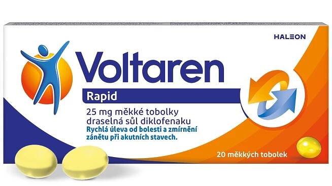 Voltaren Rapid 25 mg 20 tobolek