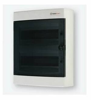 Rozvádzač nástenný 24M, IP40, transp. dv., N24 C/P (Technoplast)