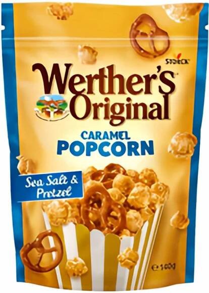 Werther's Original Popcorn s preclíky 140 g