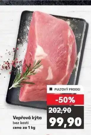 Kaufland Vepřová kýta nabídka