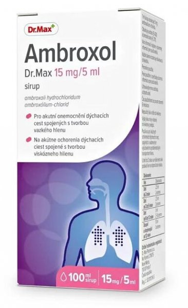 Dr. Max Ambroxol 15 mg/5 ml sirup 100 ml