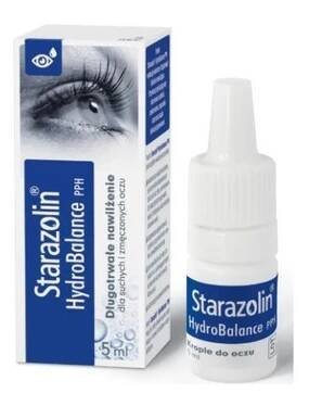 Oční kapky Starazolin Hydrobalance 5 ml pro efektivní dlouhodobou hydrataci