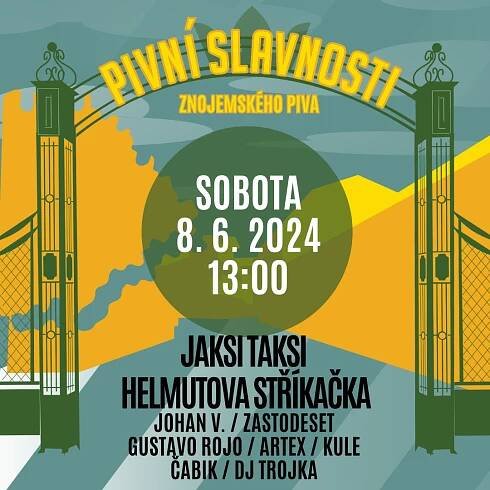 Pivní slavnosti Znojemského piva 2024 - Znojemské pivo