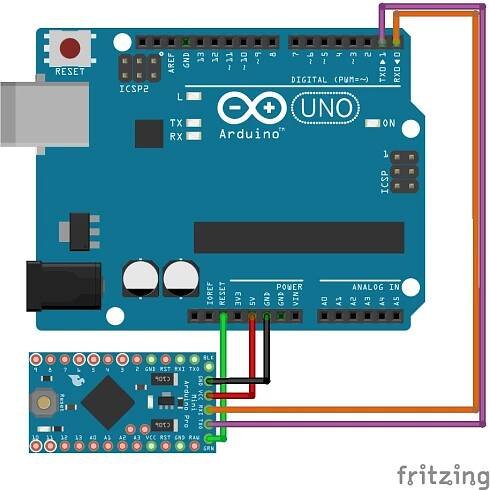Programming the Arduino Micro