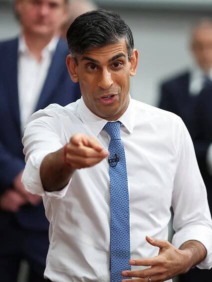 Sunak hopes record number of TV debates saves Tories from election wipeout as channels battle Euro 2024 clashes