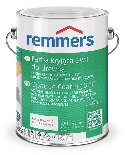 Remmers Barva 3v1 5L Bílá