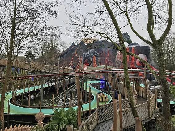 Plopsaland De Panne op een koude winterdag - Weer Op Weg