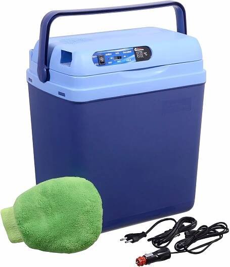 Autolednička chladicí box Compass 25l 12/220V blue