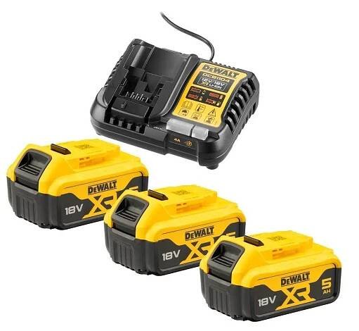 DeWALT DCB1104P3-QW 18 V 3x 5,0 Ah od 5 447 Kč