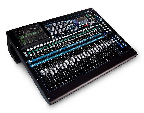 Allen and Heath Qu-24 Digital Mixer, Chrome Edition