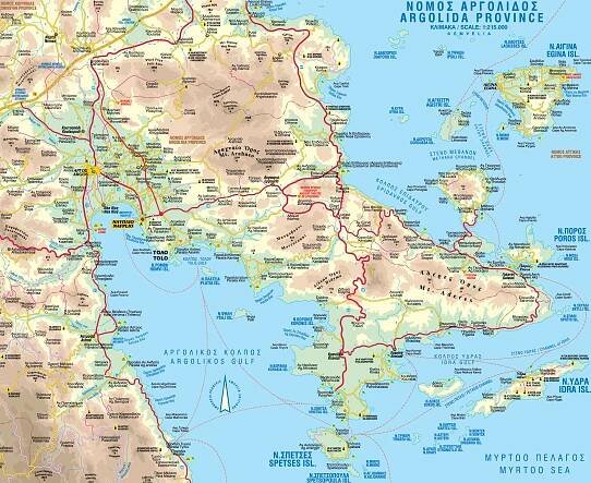 Maps & links - J&G, ξενοδοχείο τολό