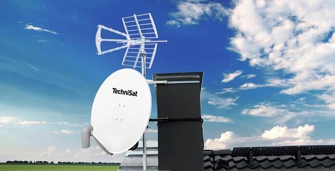 Držák stožáru na komín - technisat.online