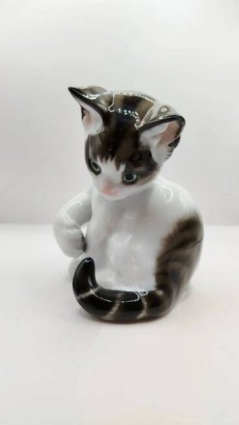 Porcelánová kočka - Rosenthal