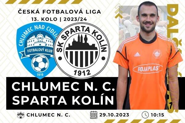 Říjnové zápasy zakončíme v Chlumci nad Cidlinou - SK Sparta Kolín, z.s.
