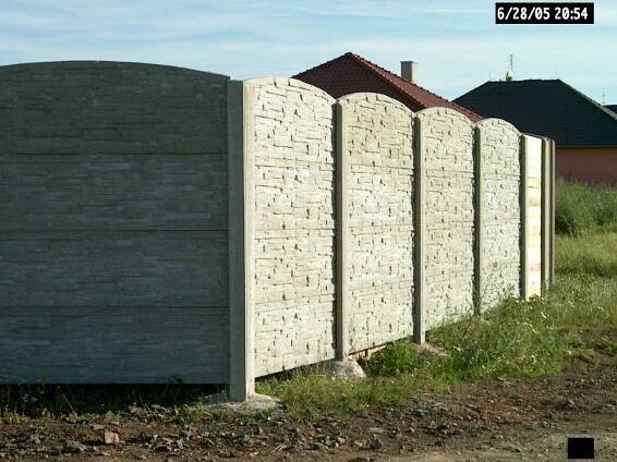 Betonzäune - Fotogalerie