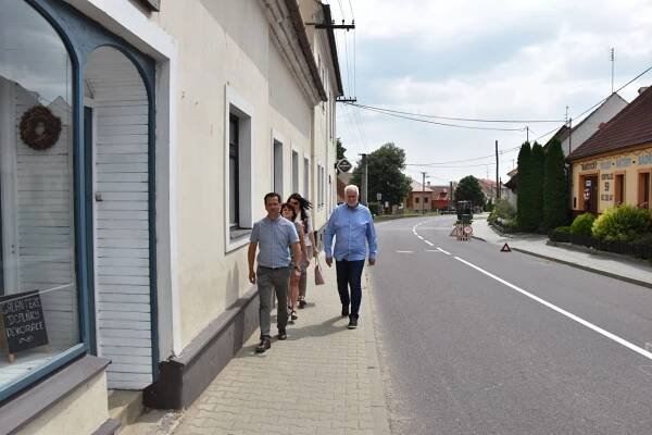 Návštěva hejtmana JMK - Oficiální stránky městysu Vémyslice
