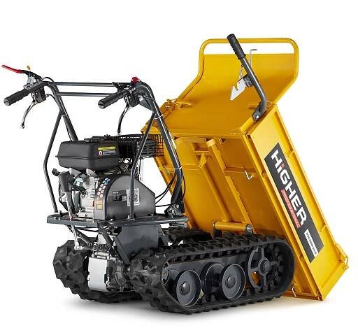 Motorový pásový přepravník - mini dumper 300kg 6.5HP