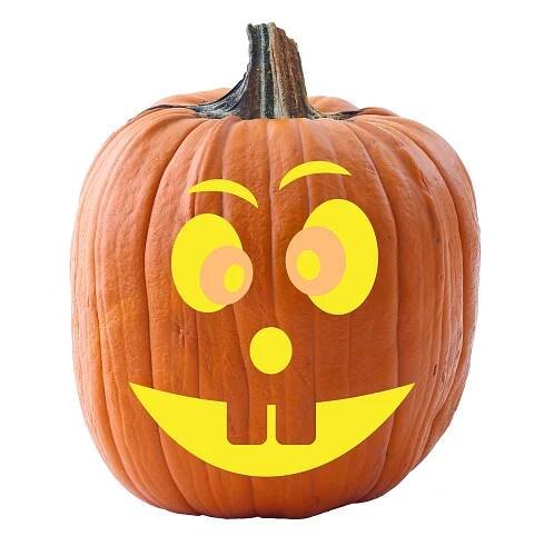 pumpkin with Bucktooth stencil