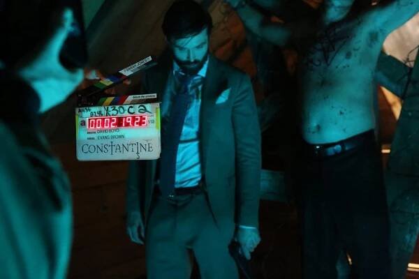 Emmett J. Scanlan - Constantine - Waiting for the Man - Z natáčení