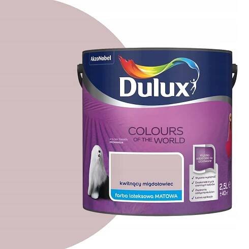 DULUX Barvy světa 2,5L Kvetoucí Mandloň