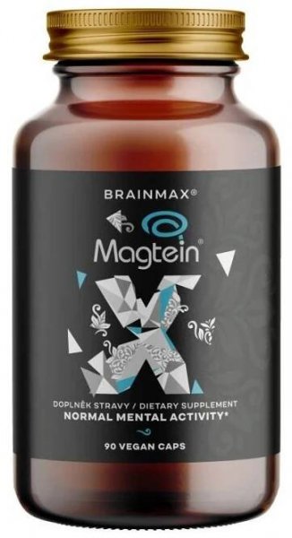 BrainMax Magtein®, Hořčík L-Treonát, 90 rostlinných kapslí